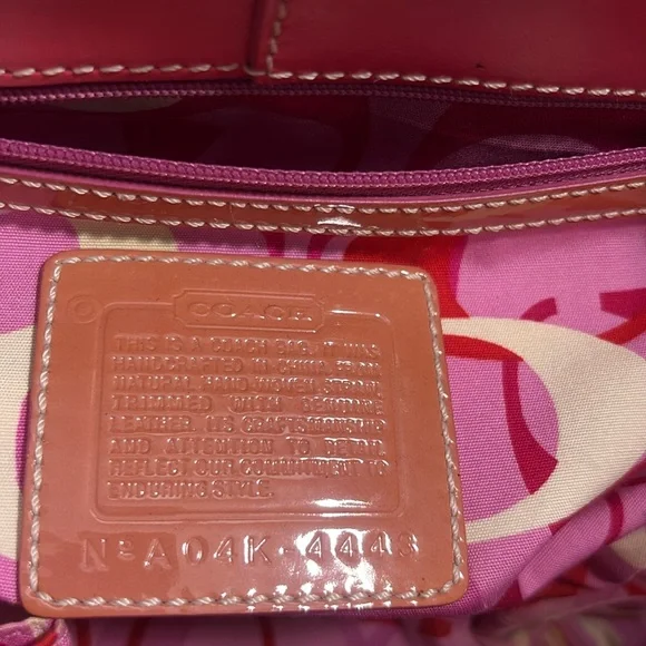 Vintage Coach Straw Bag with Daisies A04K-4443 Limited Edition/Rare - Picture 4 of 16